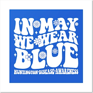 Huntington's Disease Awareness Groovy Posters and Art